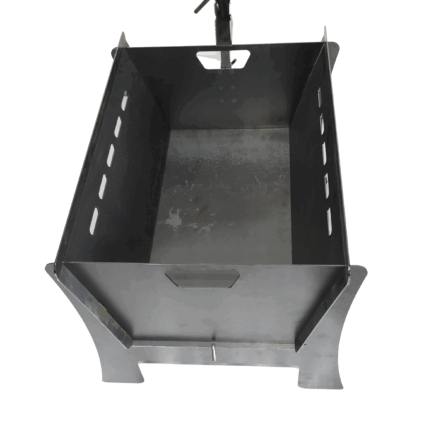 Asador Fogonero Desmontable con Plancha y Parrilla - Image 6