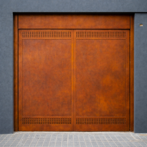Porton Automático Levadizo Corten